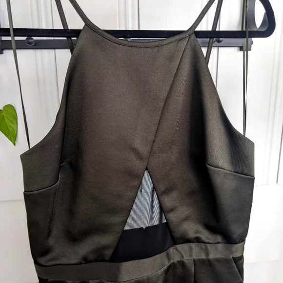 Castor gray Topshop short romper - Picture 3 of 10